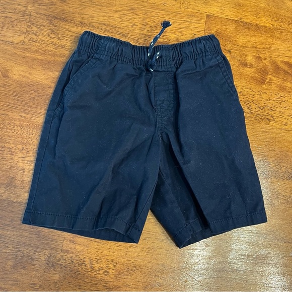 Cat & Jack navy 100% cotton shorts size 5T - Picture 1 of 4